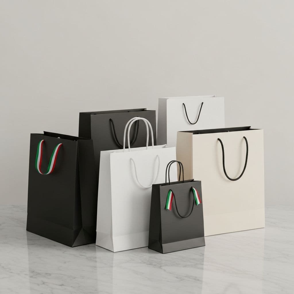 Luxury shopping bags from Italy - ZARA, Mango, COS and other brands